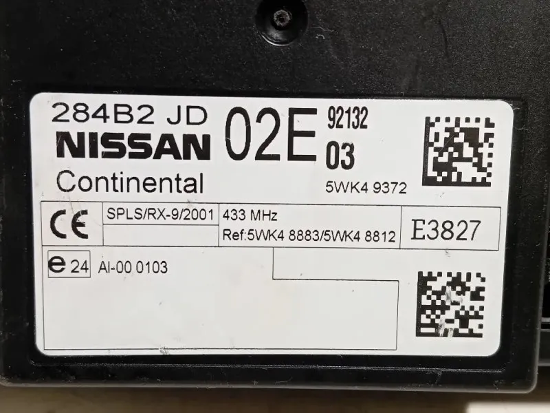 Centralina Comfort 284B2 JD Nissan Qashqai I 2010