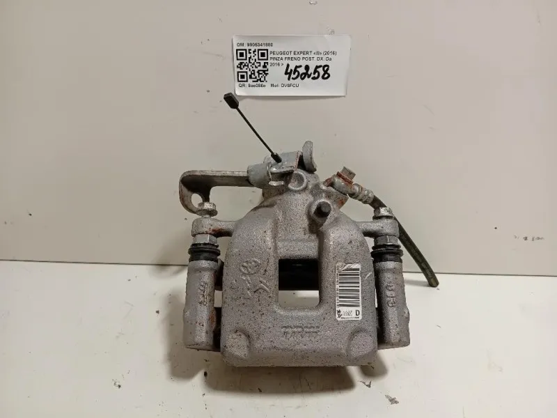 Pinza Freno POST DX 9805341880 Peugeot Expert III 2016