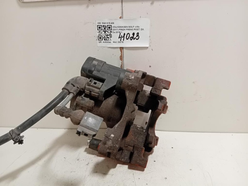 Pinza Freno POST DX 5Q0 615 406 Volkswagen GOLF VII 2017