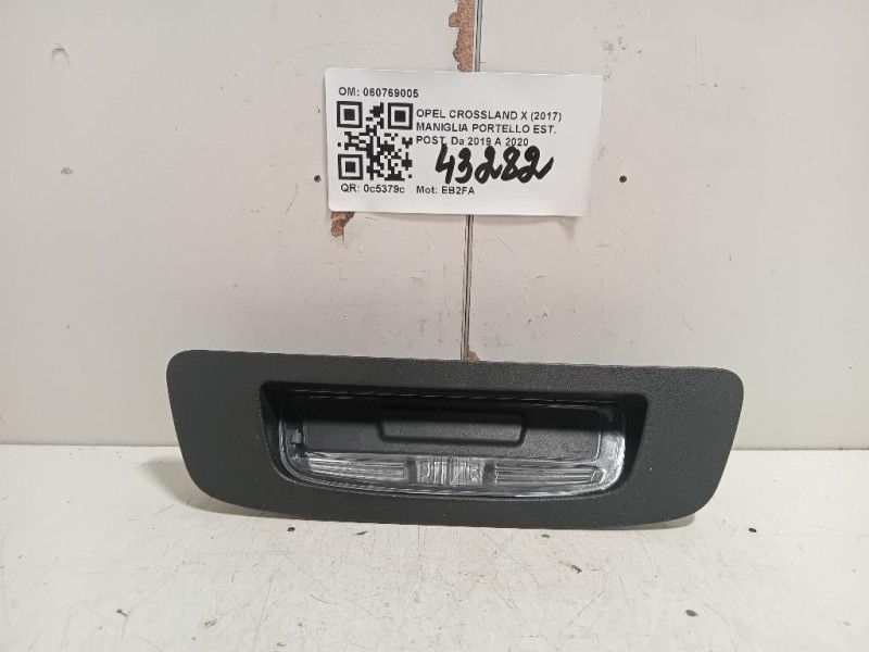 Maniglia Portello EST POST 060769005 Opel Crossland X 2017