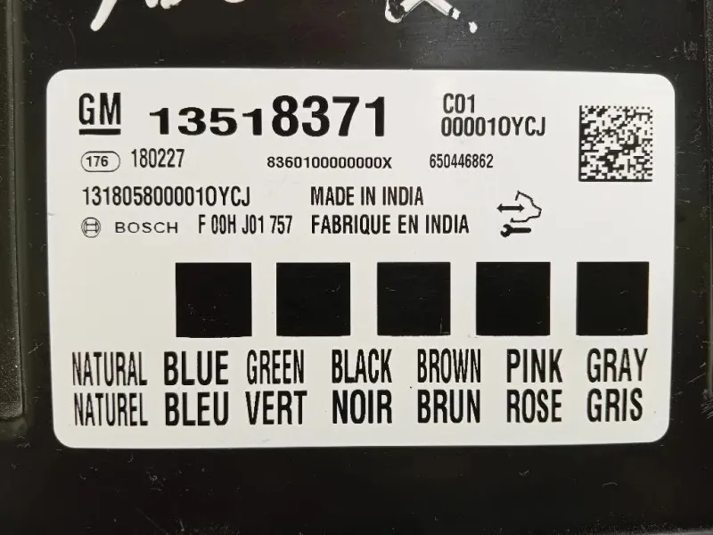 Centralina Comfort 13518371 Opel Astra K 2016