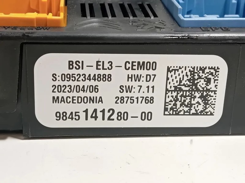 Centralina Comfort 9845141280 Opel Corsa F 2019