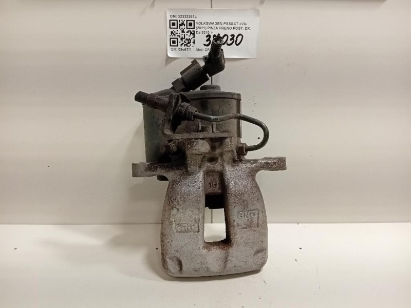 Pinza Freno POST DX 32332267L Volkswagen Passat VI 2011