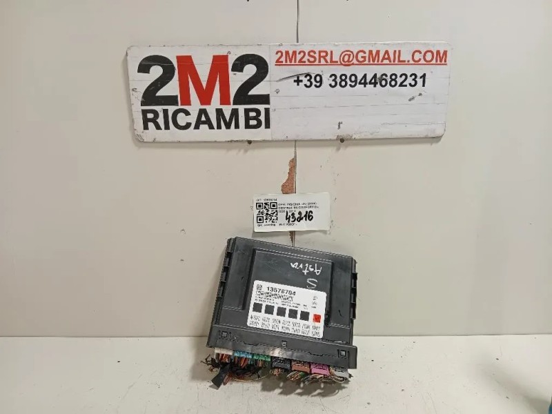 Centralina Comfort 13578704 Opel Insignia A 2009