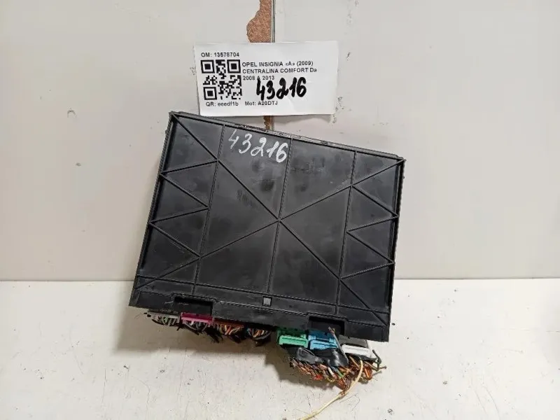 Centralina Comfort 13578704 Opel Insignia A 2009