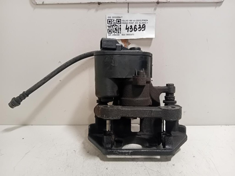 Pinza Freno POST DX 32332594 F Volvo V60 I 2013