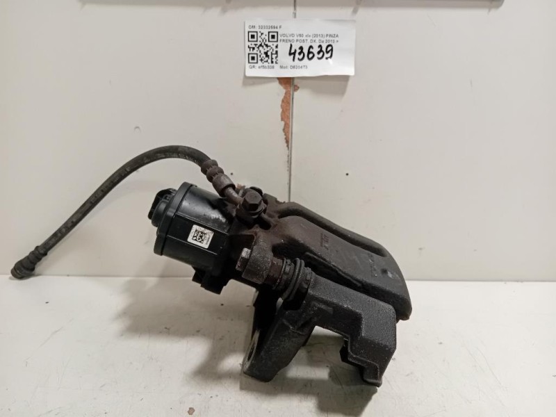 Pinza Freno POST DX 32332594 F Volvo V60 I 2013