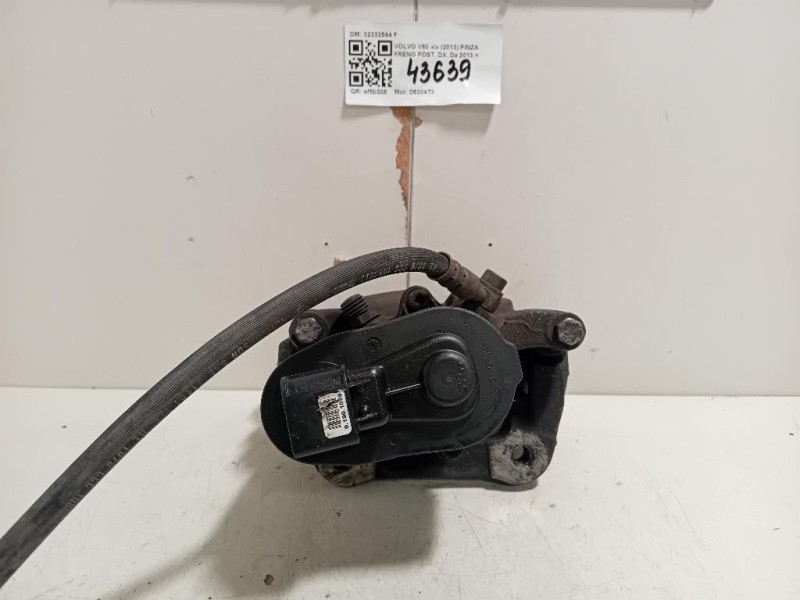 Pinza Freno POST DX 32332594 F Volvo V60 I 2013