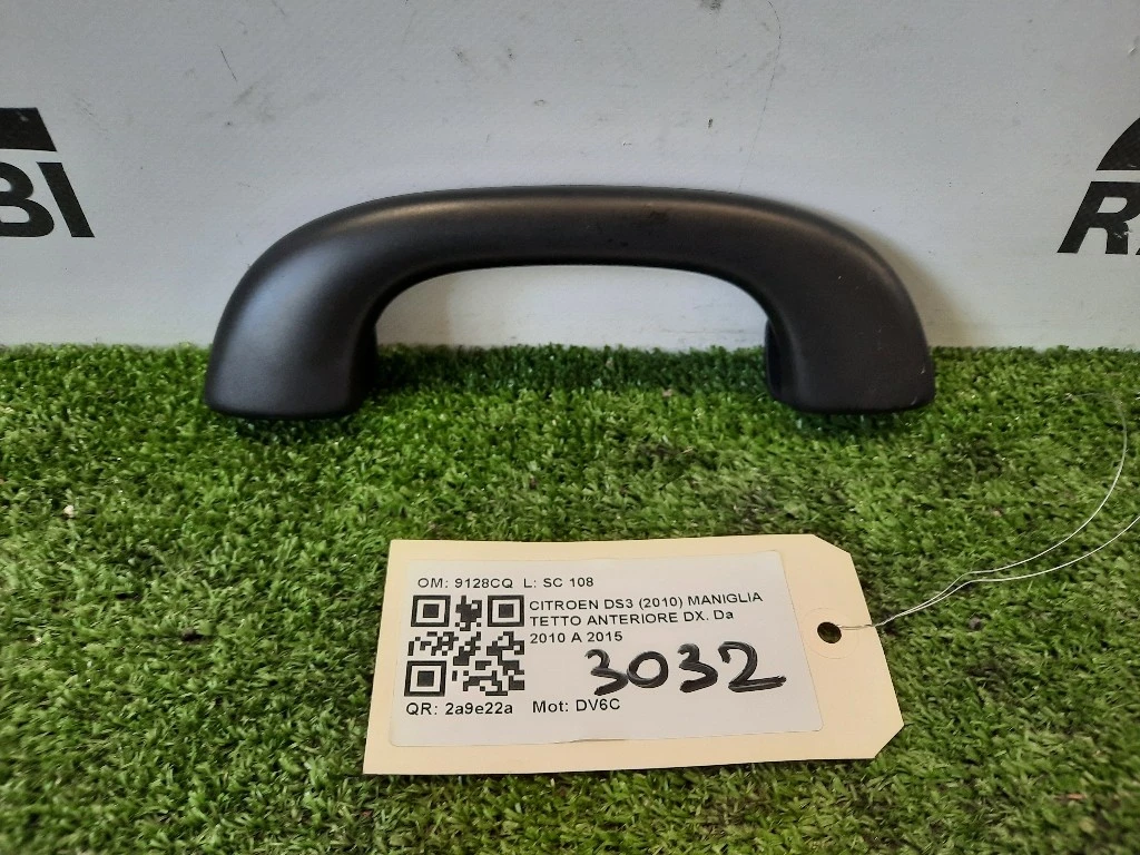 Maniglia Tetto Anteriore DX 9128CQ Citroen DS3 2010