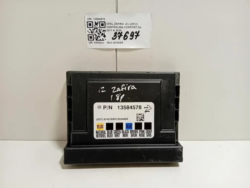 Centralina Comfort 13584578 Opel Zafira C 2012
