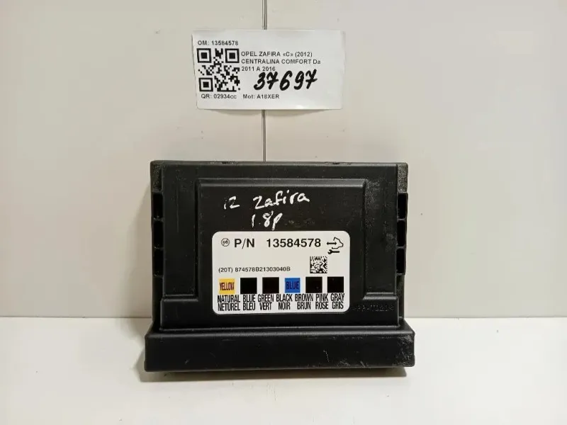 Centralina Comfort 13584578 Opel Zafira C 2012