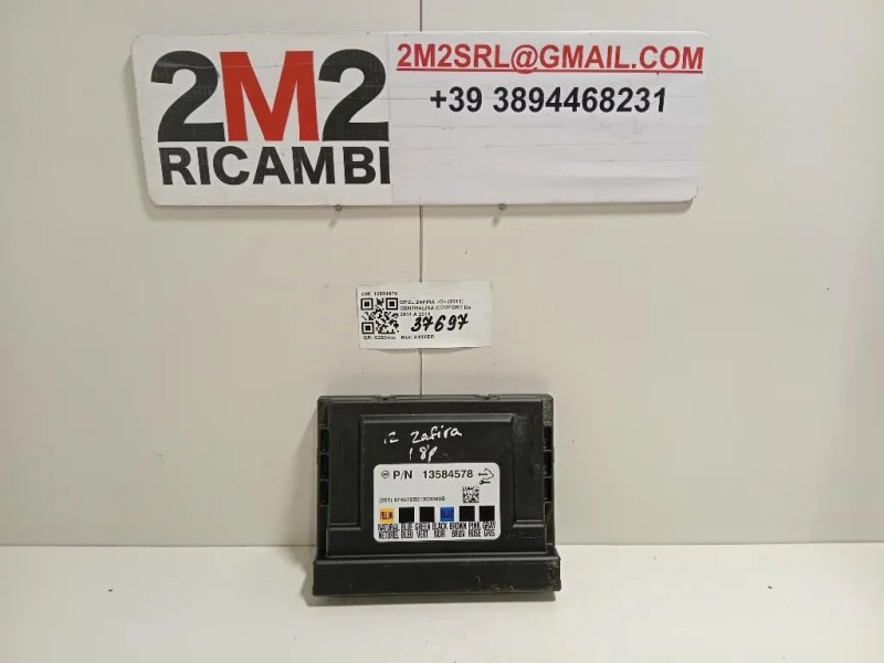 Centralina Comfort 13584578 Opel Zafira C 2012