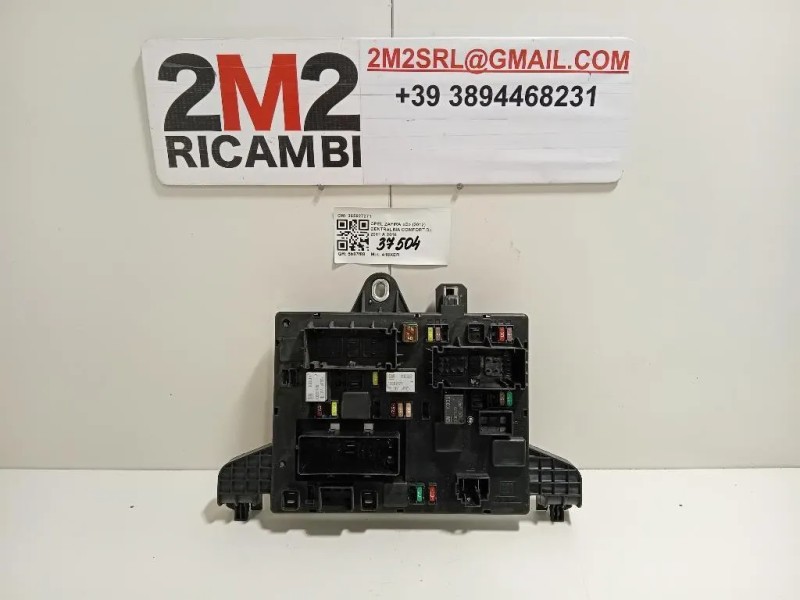 Centralina Comfort 365927271 Opel Zafira C 2012