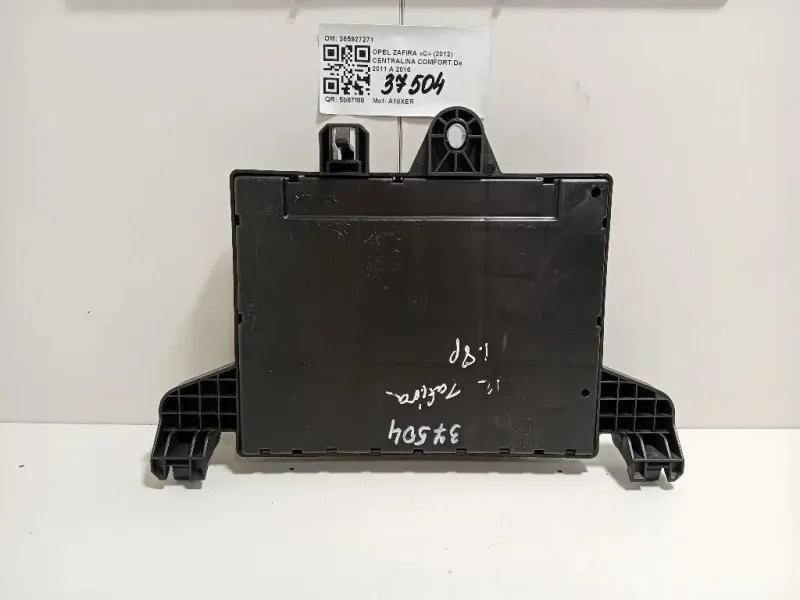 Centralina Comfort 365927271 Opel Zafira C 2012