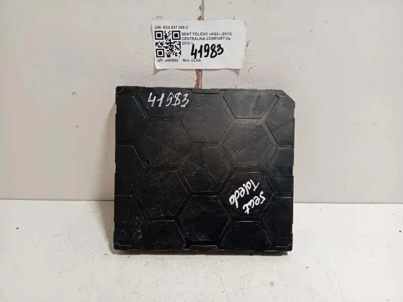 Centralina Comfort 6C0 937 089 C Seat Toledo KG3 2013