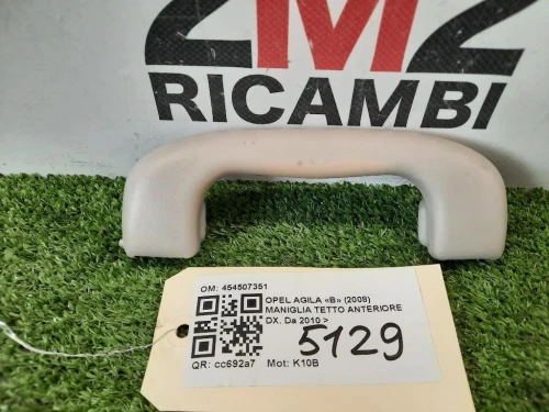 Maniglia Tetto Anteriore DX 454507351 Opel Agila B 2008