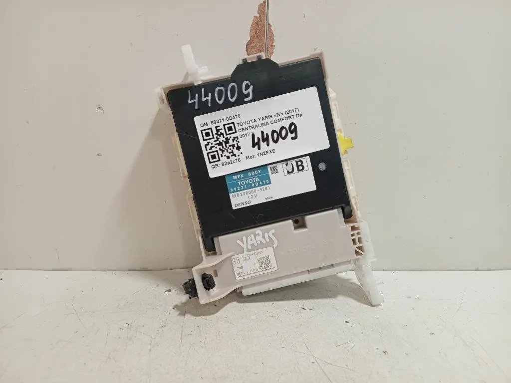 Centralina Comfort 89221-0D470 Toyota Yaris IV 2017