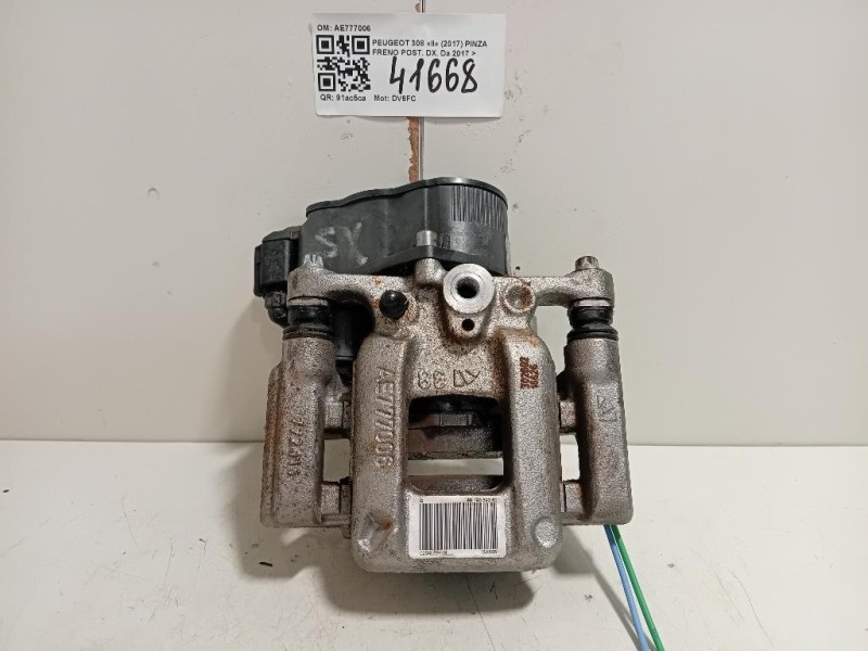 Pinza Freno POST SX AE777006 Peugeot 308 II 2017