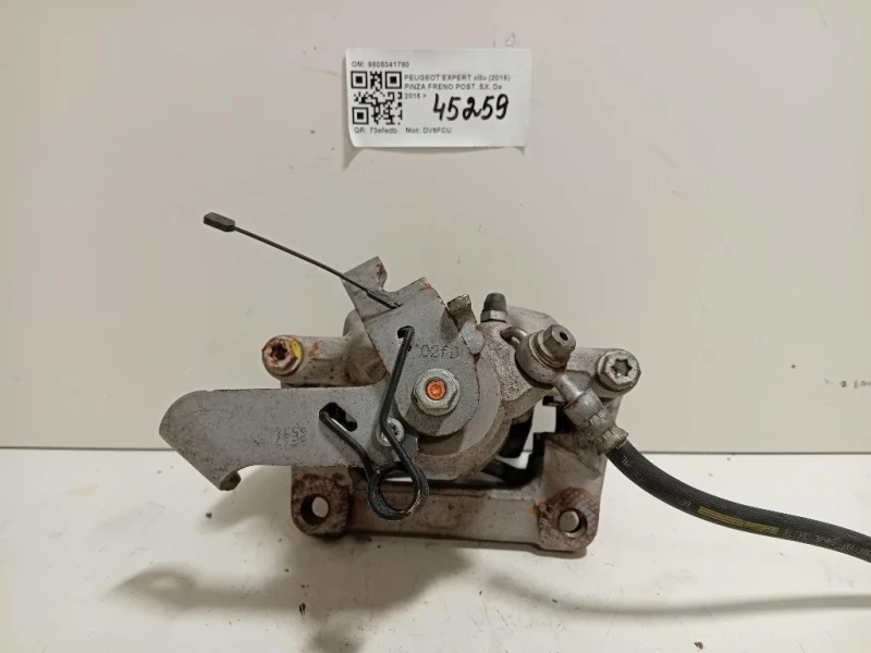 Pinza Freno POST SX 9805341780 Peugeot Expert III 2016