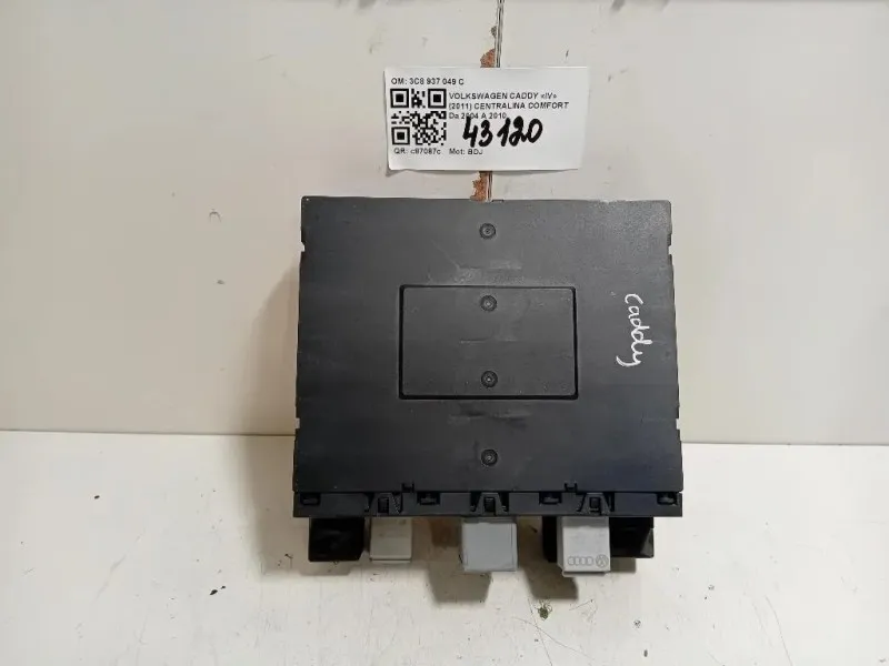 Centralina Comfort 3C8 937 049 C Volkswagen Caddy IV 2011