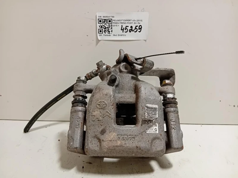 Pinza Freno POST SX 9805341780 Peugeot Expert III 2016