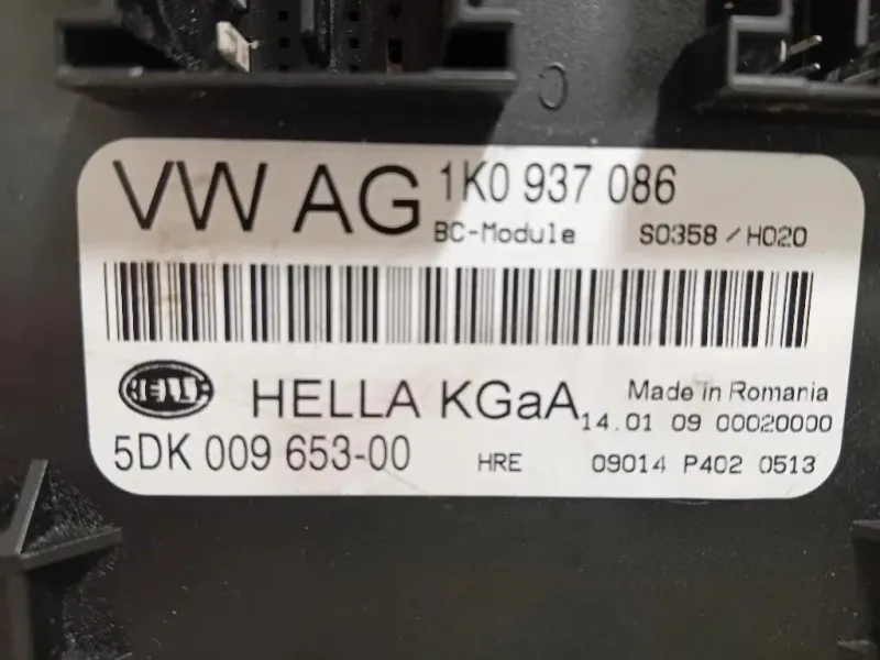 Centralina Comfort 1K0937086 Volkswagen GOLF VI 2009