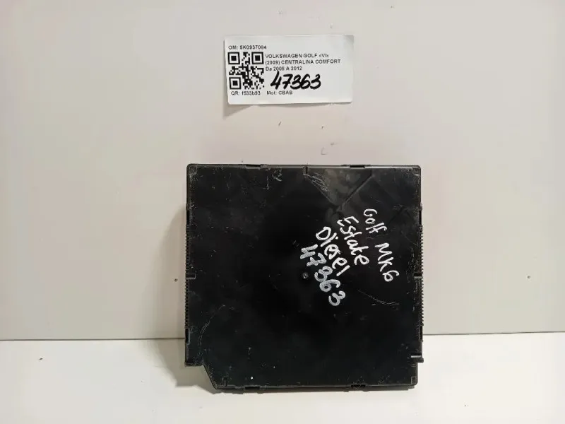 Centralina Comfort 5K0937084 Volkswagen GOLF VI 2009