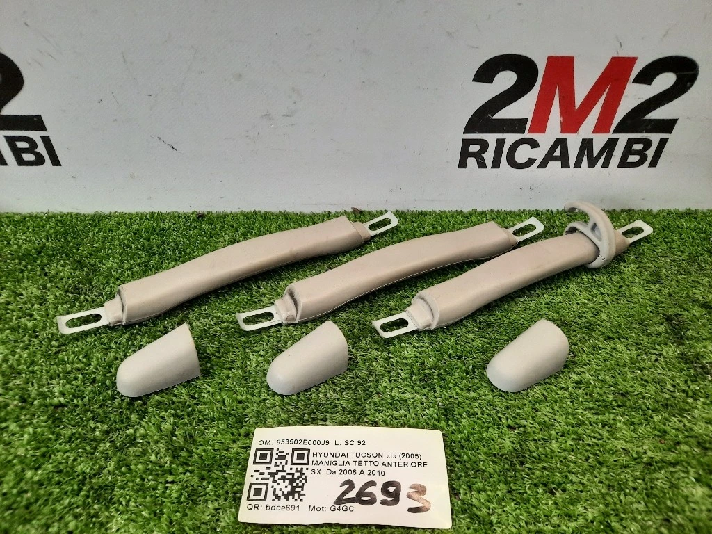 Maniglia Tetto Anteriore SX 853902E000J9 Hyundai Tucson I 2005