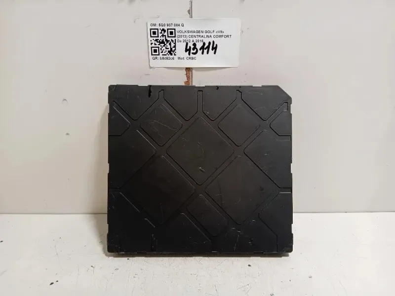 Centralina Comfort 5Q0937084Q Volkswagen GOLF VII 2013