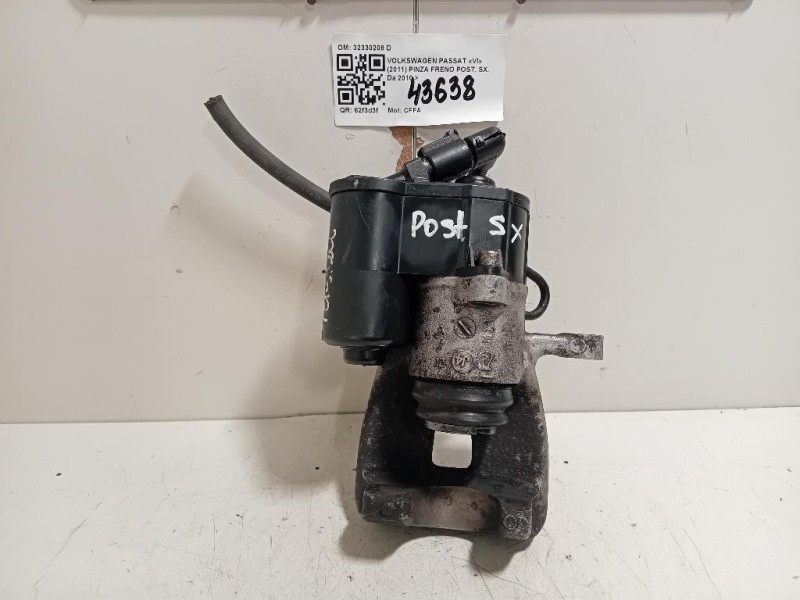 Pinza Freno POST SX 32330208 D Volkswagen Passat VI 2011