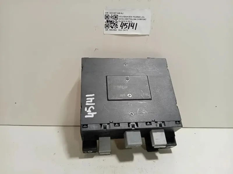 Centralina Comfort 3C0 937 049 AJ Volkswagen Touran III 2010