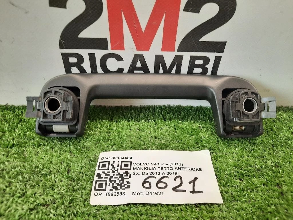 Maniglia Tetto Anteriore SX 39834464 Volvo V40 II 2012