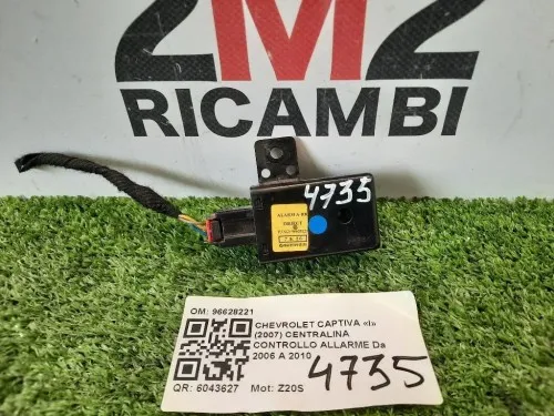 Centralina Controllo Allarme 96628221 Chevrolet Captiva I 2007