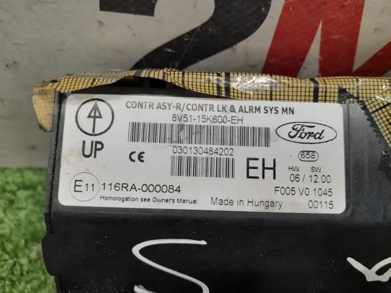 Centralina Controllo Allarme 8V5115K600EH Ford Fiesta VI 2008