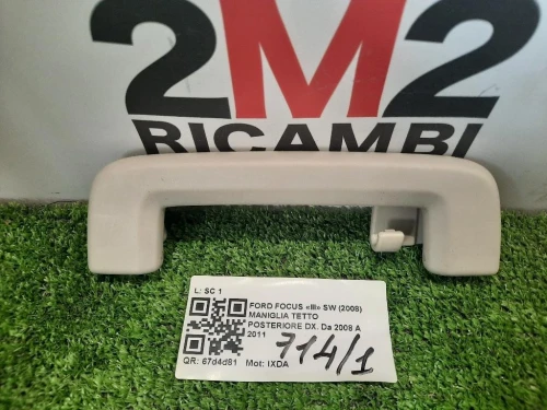 Maniglia Tetto Posteriore DX POST DX Ford Focus III SW 2008