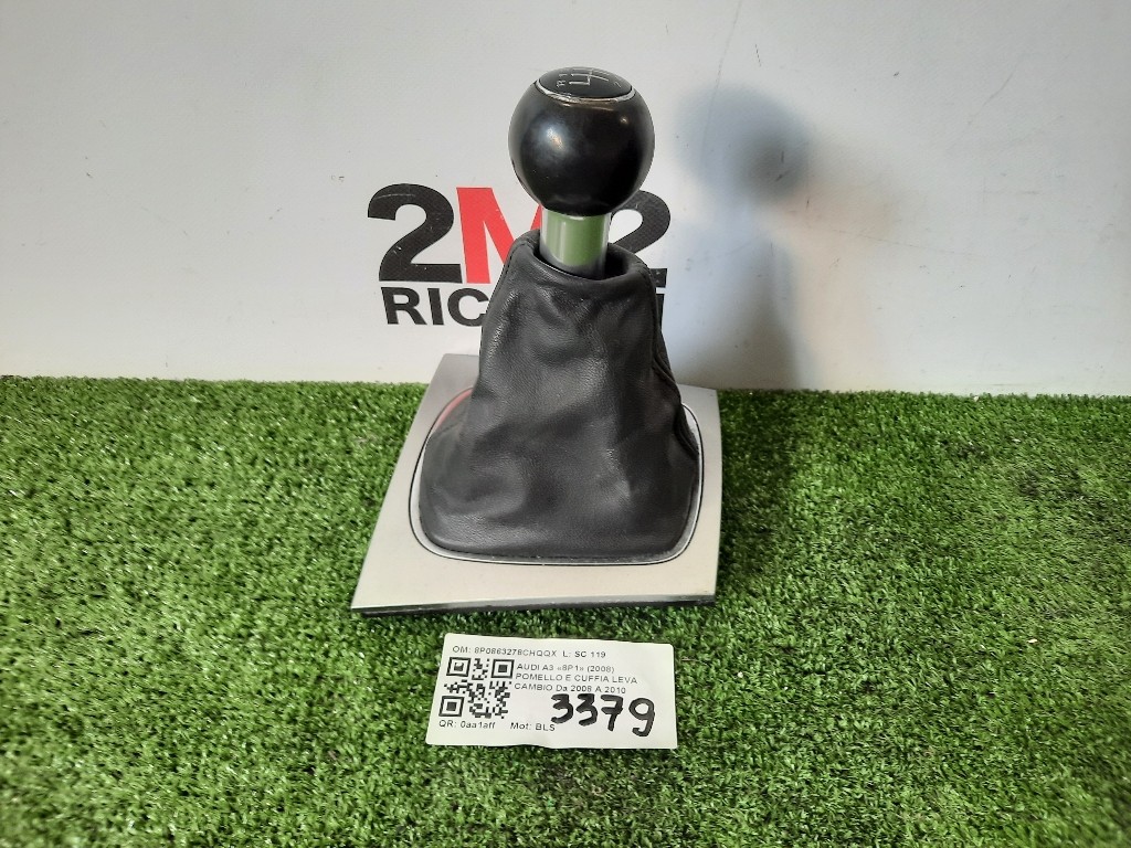 Pomello E Cuffia LEVA Cambio 8P0863278CHQQX Audi A3 8P1 2008