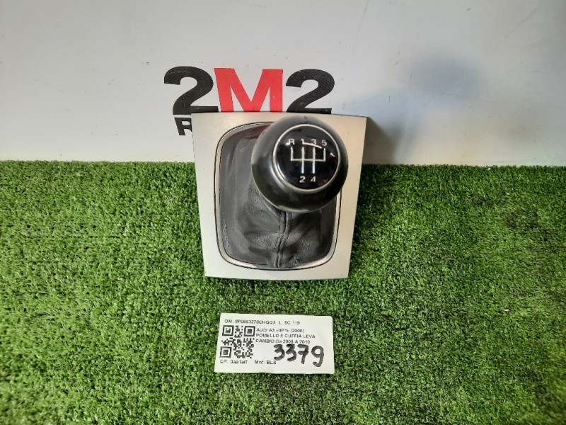 Pomello E Cuffia LEVA Cambio 8P0863278CHQQX Audi A3 8P1 2008