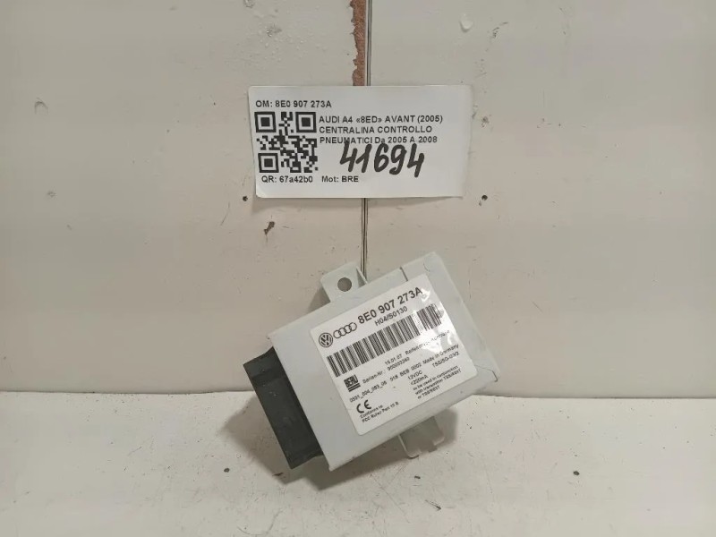Centralina Controllo Pneumatici 8E0 907 273A Audi A4 8ED Avant 2005