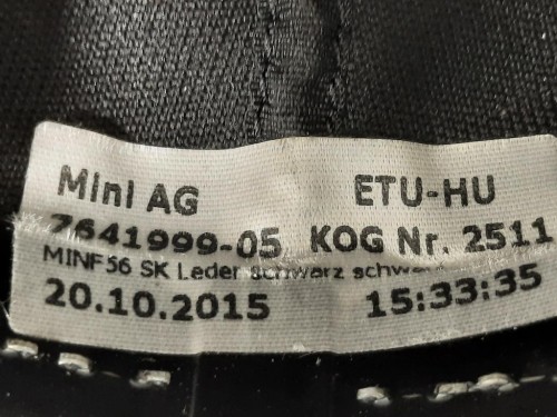 Pomello E Cuffia LEVA Cambio 7641999-05 Mini MINI Cooper F55 2018