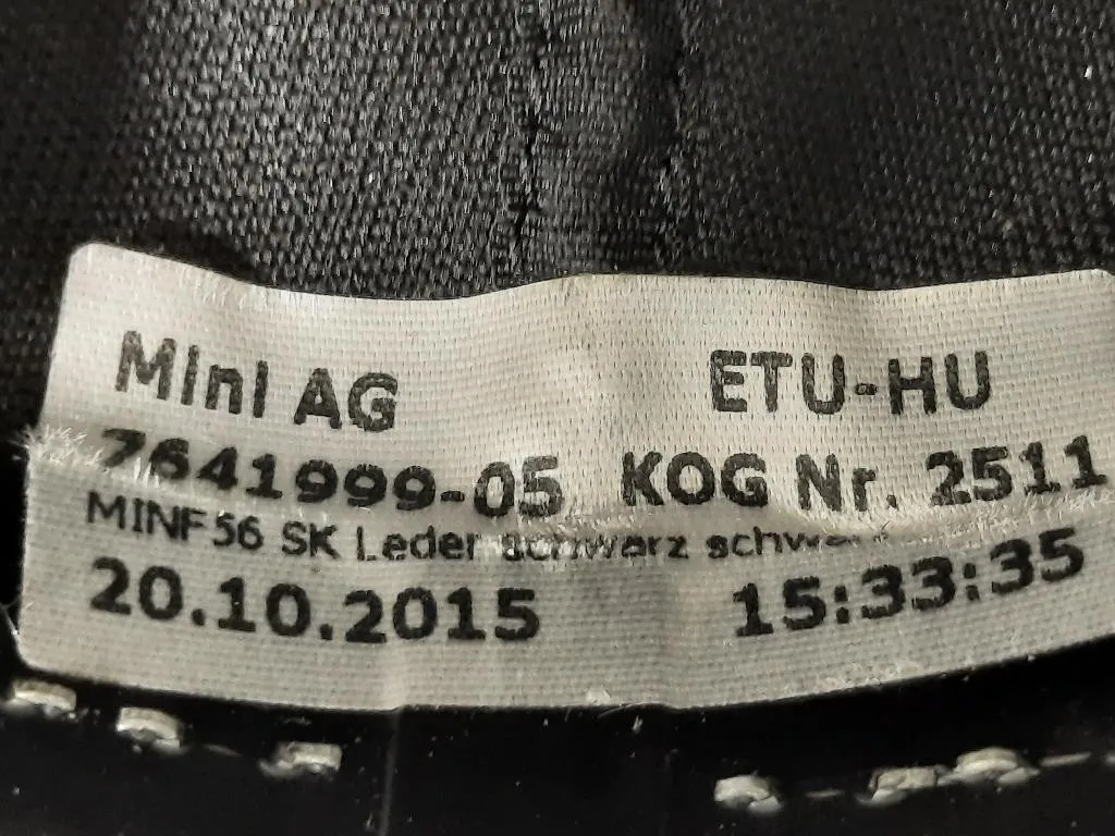 Pomello E Cuffia LEVA Cambio 7641999-05 Mini MINI Cooper F55 2018