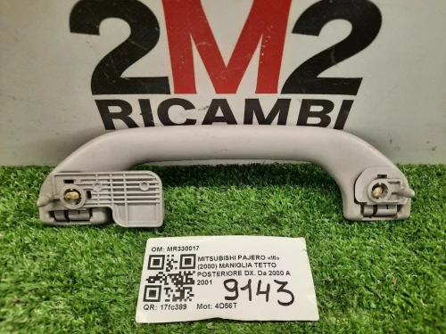 Maniglia Tetto Posteriore DX MR330017 POST DX Mitsubishi Pajero III 2000