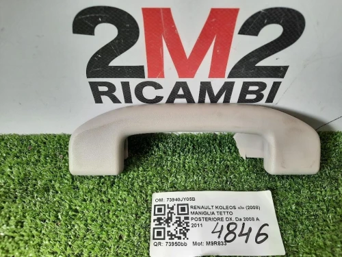 Maniglia Tetto Posteriore DX TETTO Renault Koleos I 2008