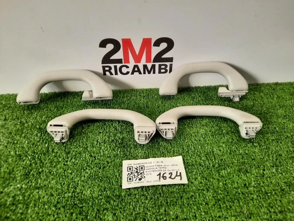 Maniglia Tetto Posteriore DX 5L6857607EY20 Skoda Fabia NJ3 2014