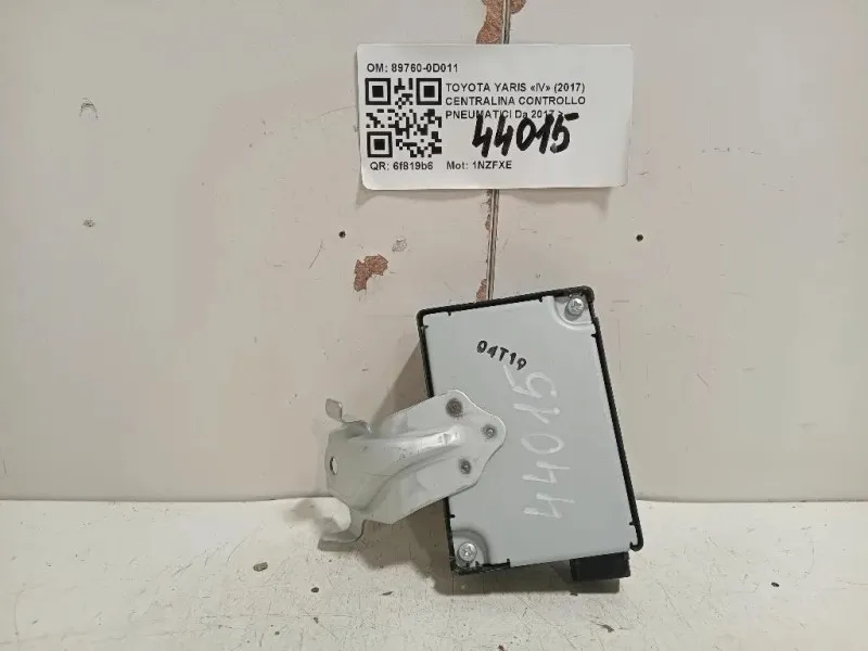Centralina Controllo Pneumatici 89760-0D011 Toyota Yaris IV 2017