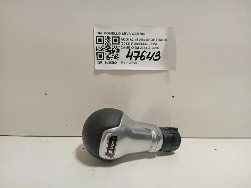 Pomello LEVA Cambio POMELLO LEVA CAMBIO Audi A3 8VA Sportback 2012