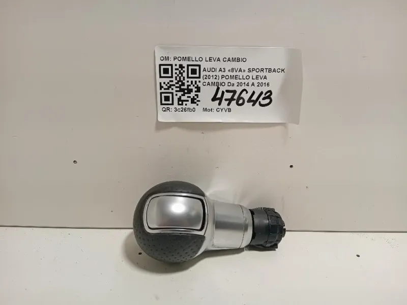 Pomello LEVA Cambio POMELLO LEVA CAMBIO Audi A3 8VA Sportback 2012