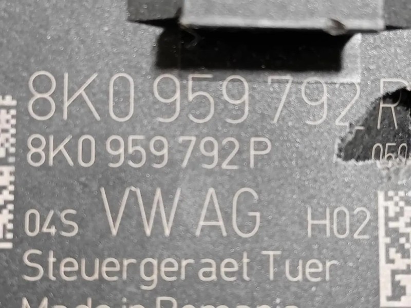 Centralina DI Comando Porta ANT DX 8K0 959 792 R Audi A4 8K2 2012