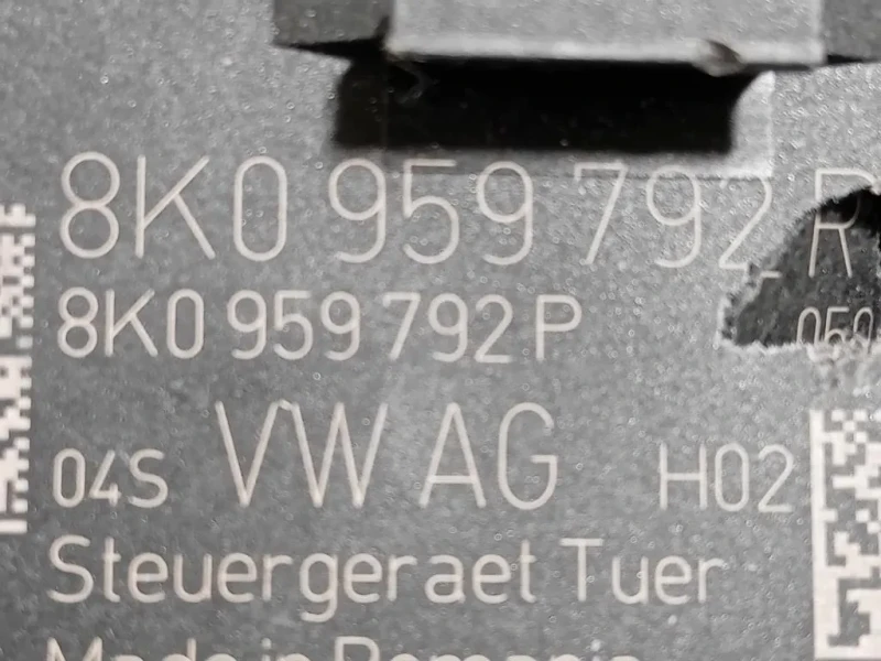 Centralina DI Comando Porta ANT DX 8K0 959 792 R Audi A4 8K2 2012