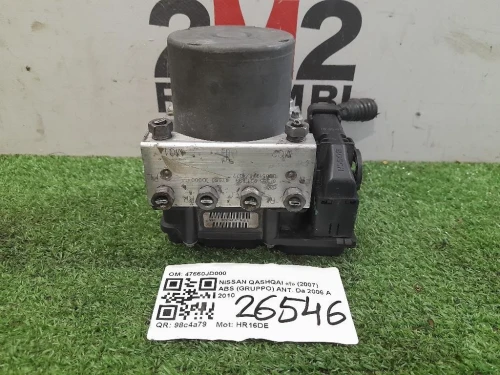 ABS Gruppo ANT 47660JD000 Nissan Qashqai I 2007