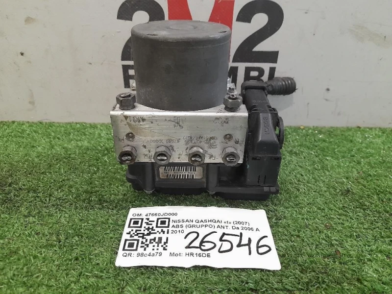 ABS Gruppo ANT 47660JD000 Nissan Qashqai I 2007